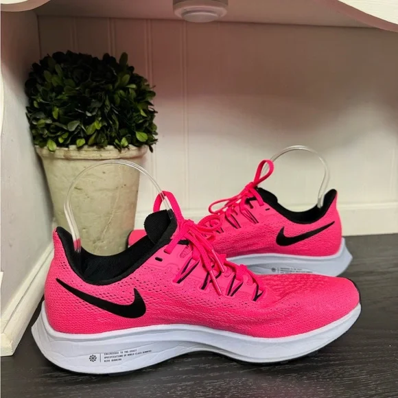 Nike Air Zoom Pegasus 36 Womens Size 8.5 US Hyper Pink Running Shoes AQ2210-600 - Picture 6 of 11